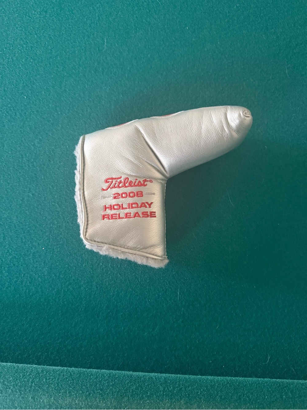 Scotty Cameron 2008 Holiday Release Prototype Head Cover